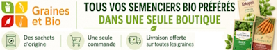 Graines et Bio | Large choix, qualité, livraison Gratuite!